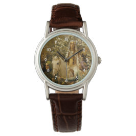  schilderende koningin Guinevere's Maying Horloge