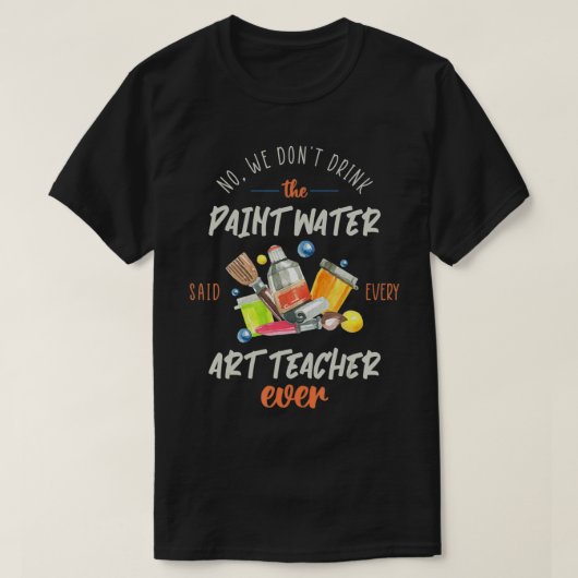SchilderenNee T-shirt (Design voorkant)