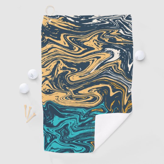 schildergolven golfhanddoek (Insitu)