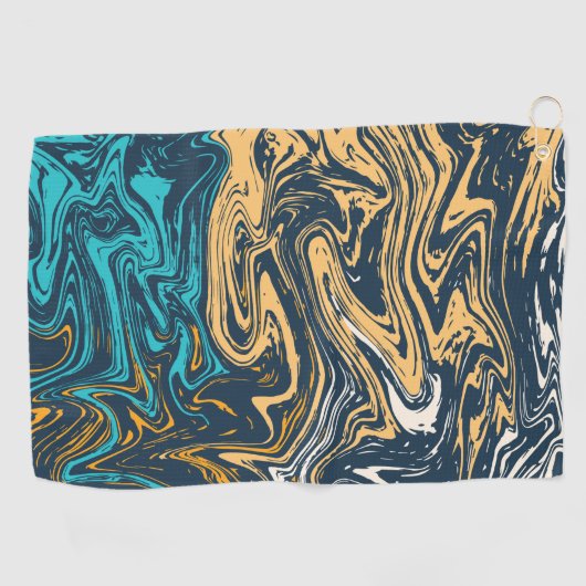 schildergolven golfhanddoek (Horizontaal)