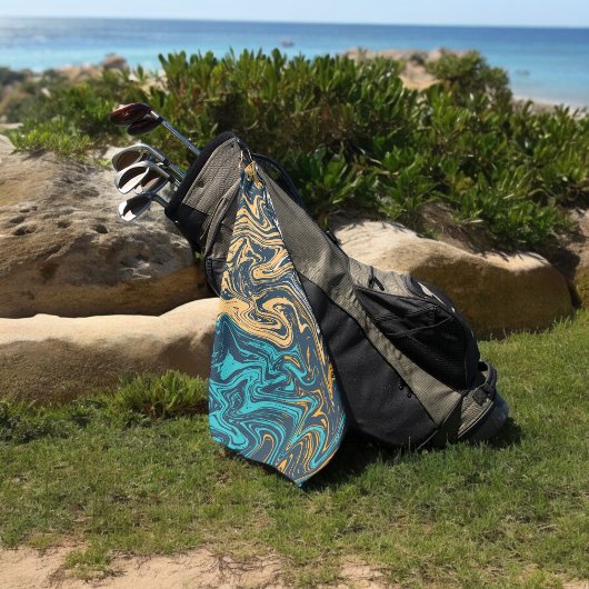 schildergolven golfhanddoek