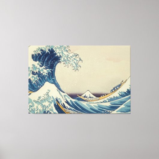Schildergolven Premium omgepakt Canvas (glanzend) Afdruk (Voorkant)
