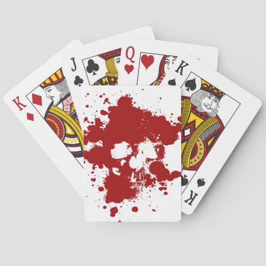 Schilderhuid Pokerkaarten (Achterkant)