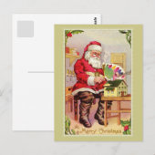  schilderhuis voor kerstschilders briefkaart (Voorkant / Achterkant)