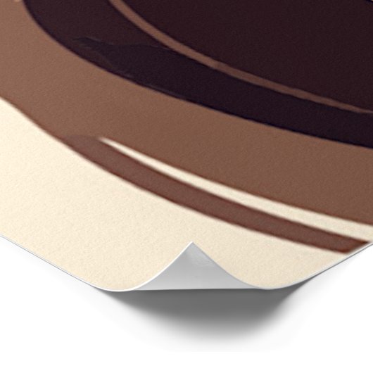 Schilderige Native American Woman Poster (Hoek)