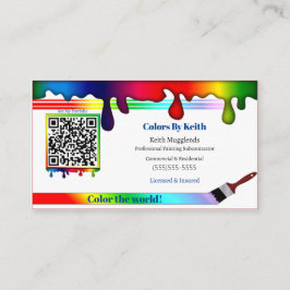 Schilderij Aannemer Gepersonaliseerd Visitekaartje