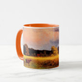 Schilderij Albert Bierstadt, Beiers landschap Mok (Voorkant links)