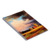 Schilderij Albert Bierstadt, Beiers landschap Notitieboek (Rechterzijde)