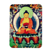 Schilderij Buddha Shakyamuni, Himalaya - Nepal Magneet (Verticaal)