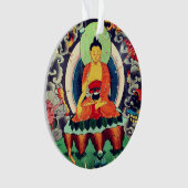 Schilderij Buddha Shakyamuni, Himalaya - Nepal Ornament (voorkant)