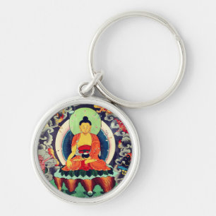 Schilderij Buddha Shakyamuni, Himalaya - Nepal Sleutelhanger