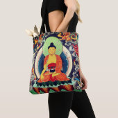 Schilderij Buddha Shakyamuni, Himalaya - Nepal Tote Bag (Dichtbij)