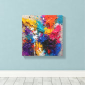 schilderij canvas afdruk (Insitu (Houten vloer))