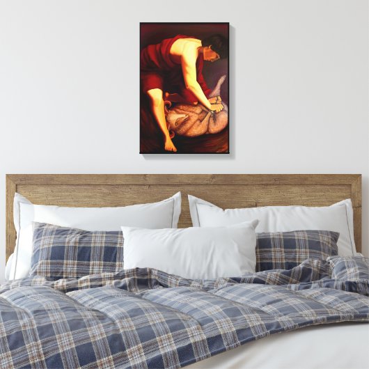 Schilderij canvas opoffering (Insitu (Slaapkamer))