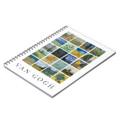 Schilderij Collage Vincent van Gogh Notitieboek (Linkerzijde)