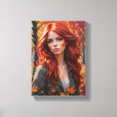 Schilderij (De Beauty de l'Hern) Canvas Afdruk (Voorkant)