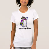 Schilderij Diva Vrouwen T-shirt (Voorkant)