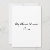 Schilderij Henri Edmond Cross Kaart (Achterkant)