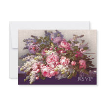 Schilderij Huwelijksjubileum RSVP Kaart