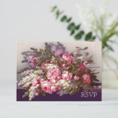 Schilderij Huwelijksjubileum RSVP-kaart RSVP Kaartje (Staand voorkant)