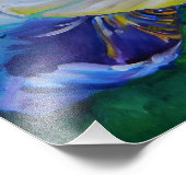 schilderij "Iris II" van Timothy Orikri Foto Afdruk (Hoek)