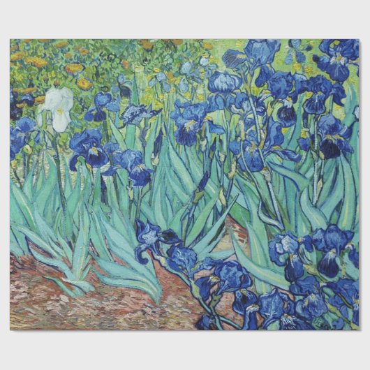 schilderij, Iris, Vincent van Gogh Cadeaupapier (Vlak)