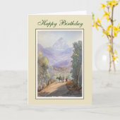  schilderij kaart (Gele Bloem)