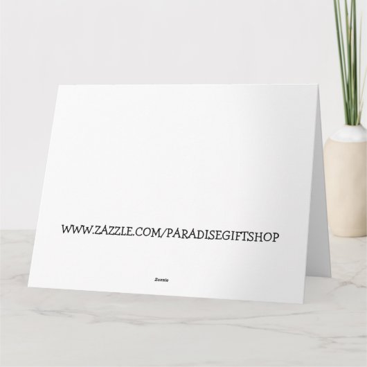 SCHILDERIJ KAART KERSTMIS TORTIE SCHILDPADKAT (Achterkant)