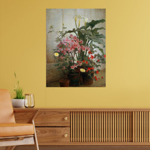  schilderij kant van een kas door Lambdin Poster