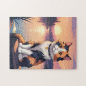 Schilderij Kat Legpuzzel (Horizontaal)