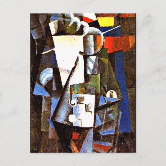 schilderij Kazimir Malevich, Vanity Box Briefkaart (Voorkant)