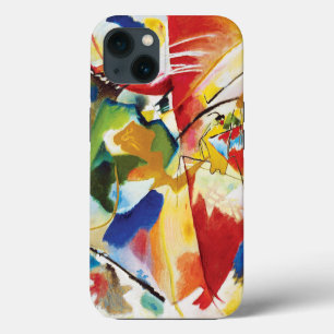 Schilderij met groen centrum van Wassily Kandinsky iPhone 13 Hoesje