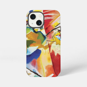 Schilderij met groen centrum van Wassily Kandinsky iPhone 13 Mini Hoesje