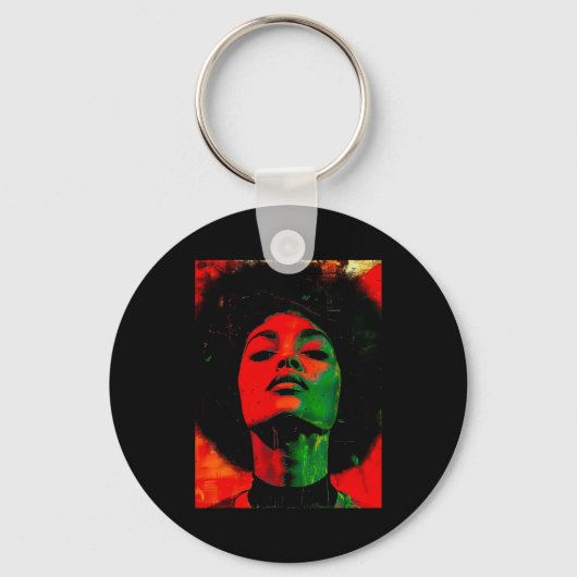 Schilderij met het negentiende thema sleutelhanger (Voorkant)