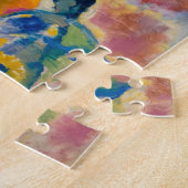 Schilderij met rode vlek van Wassily Kandinsky Legpuzzel (Zijkant)