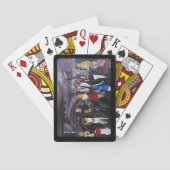 Schilderij 'No Control' van Alfred Fox Pokerkaarten (Achterkant)