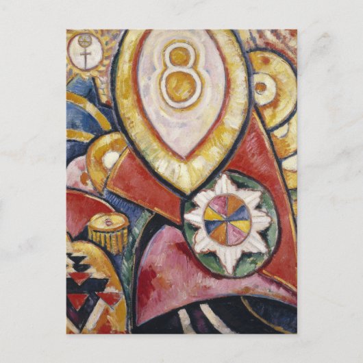 Schilderij nr. 48 | Marsden Hartley Briefkaart (Voorkant)