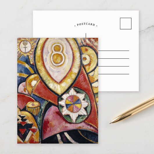 Schilderij nr. 48 | Marsden Hartley Briefkaart