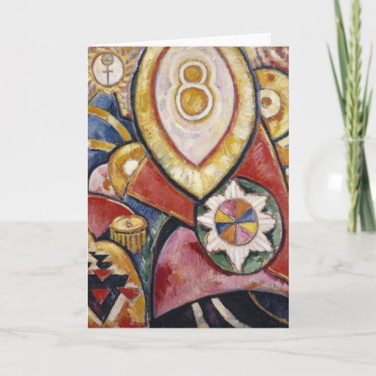 Schilderij nr. 48 | Marsden Hartley Kaart (Voorkant)