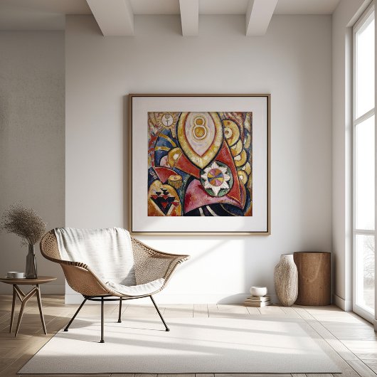 Schilderij nr. 48 | Marsden Hartley Poster