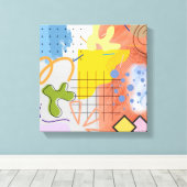 Schilderij op canvas- Naam: Lente  Canvas Afdruk (Insitu (Houten vloer))