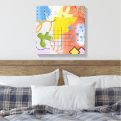 Schilderij op canvas- Naam: Lente  Canvas Afdruk (Insitu (Slaapkamer))