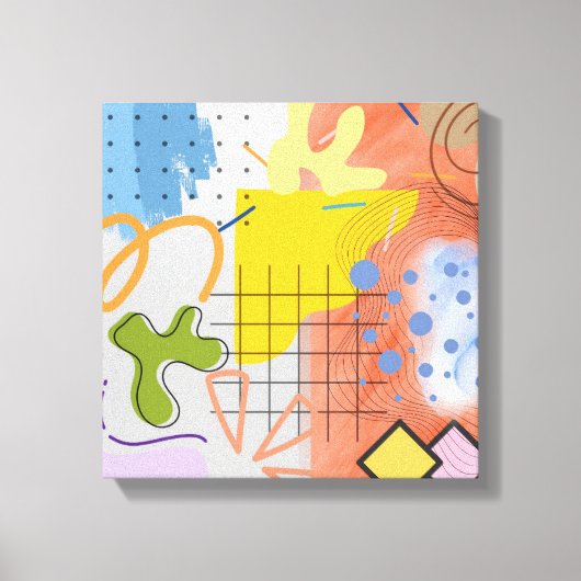 Schilderij op canvas- Naam: Lente  Canvas Afdruk (Voorkant)