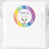 Schilderij Party Circle Stickers (Tas)