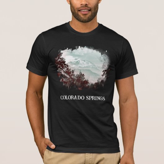 *~* Schilderij Pijnbergen Colorado Springs T-shirt (Voorkant)