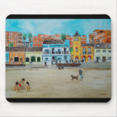 Schilderij Playa de la Malvarrosa van Alfred Fox Muismat (Voorkant)