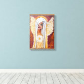 Schilderij print op doek Engel (Insitu (Houten vloer))