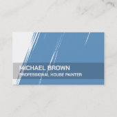 Schilderij QR Blauw Visitekaartje (Voorkant)