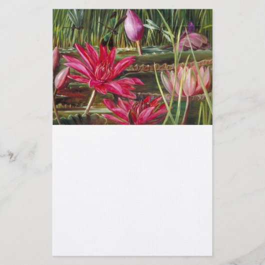 schilderij Roze Bloesems Briefpapier (Voorkant)