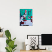 Schilderij Runaround Sue door Alfred Fox Poster (Thuiskantoor)